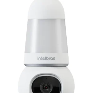 Câmera Lâmpada Intelbrás Im6 Full Color 3mp 360 Wifi Interna Cor Branco