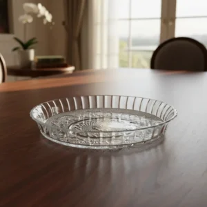 Prato Para Bolo E Pudim 30cm Hauskraft Transparente